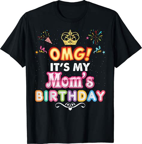 it's my mom's birthday shirt|birthday mom shirts for boys.